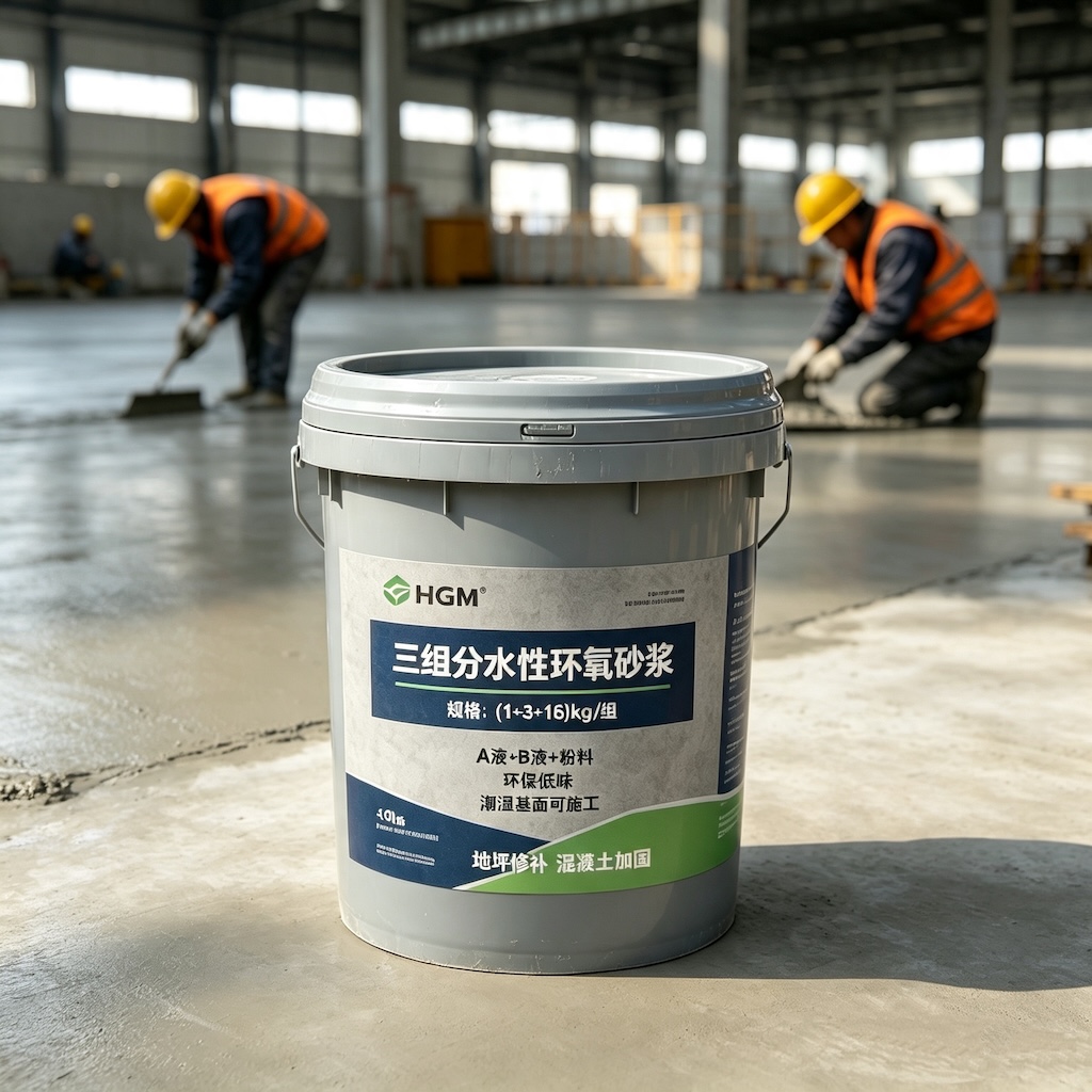 东营三组份水性环氧砂浆